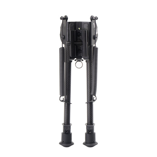 Rokstad - Carbon Fiber Spring Bipod - Non-Swivel - 230-345 mm - Harris / Picatinny - RSCFP-09