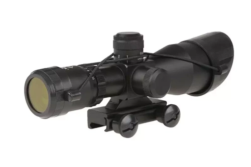 Theta Optics - 2.5 - 10 x 40 ASG Rifle Scope - 40 mm - RIS 22 mm - Black - THO-10-011609