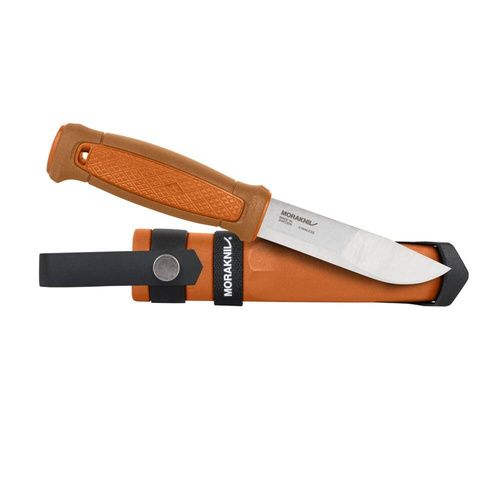 Morakniv - Kansbol Multi-Mount Outdoor Knife - Stainless Steel - Orange - NZ-KSM-SS-95