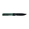 Ganzo - Knife Folding EDC G767-PT-GB - 9CR14 - Black / Green - G767PT-GB