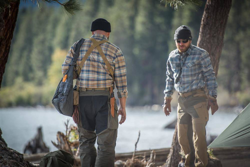 Helikon - Defender Mk2 Pilgrim Shirt® - Blue Plaid - KO-DPG-SR-P6501