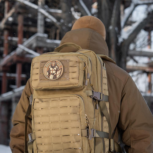 M-Tac - Deus Vult 3D PVC Patch - Coyote - 51116005