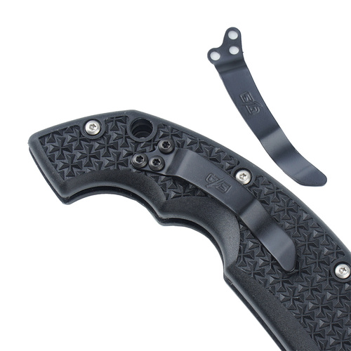 Cold Steel - Serrated Folding Knife Voyager - AUS10A - Black - 29AXVS