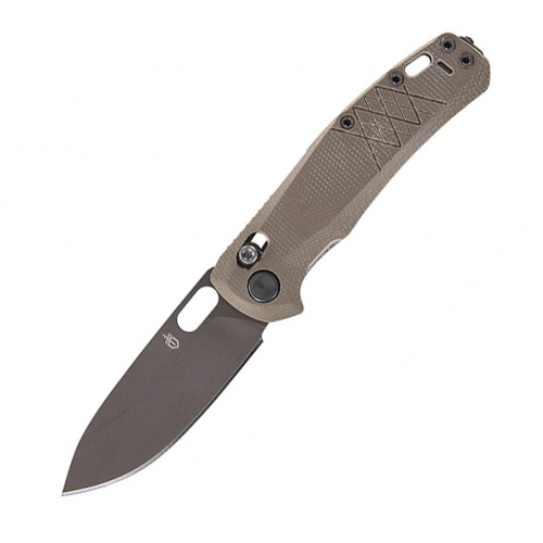 Gerber - Folding Knife Scout - 440A - PVD - Micarta - Brown - 1064583