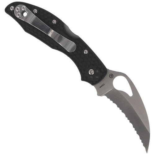 Spyderco - Folding knife Byrd™ Hawkbill FRN Black SpyderEdge - BY22SBK