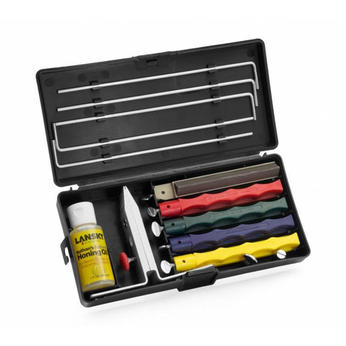 Lansky - Ceramic Sharpening Set - 5 Ceramic Stones - LKCPR