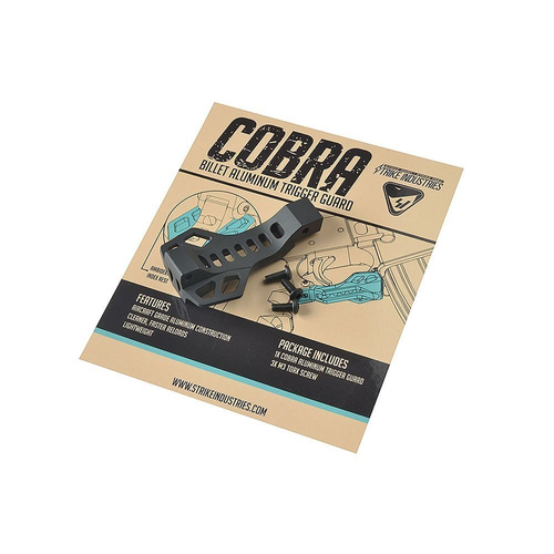 Strike Industries - Cobra Billet Aluminum Trigger Guard - Black - SI-BTG-COBRA-BK