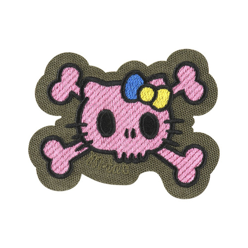 M-Tac - Kitty Pink Patch - Embroidery - Yellow and Blue Bow - Ranger Green - 51393023