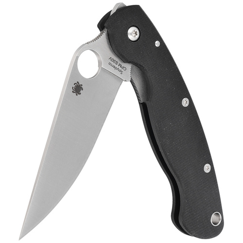 Spyderco - Military™ Model G-10 Black Knife - C36GPE