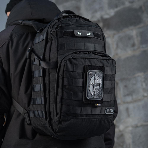 M-Tac - Morale Patch - Molon Labe Ace 3D PVC - Grey - 51127011.