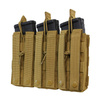 Condor - Open Top Triple M4/M16 Mag Pouch - Black - MA27-002