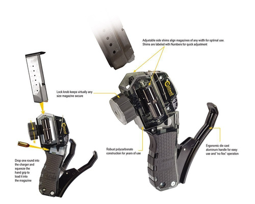 Caldwell - Mag Charger Universal Pistol Loader - 110002