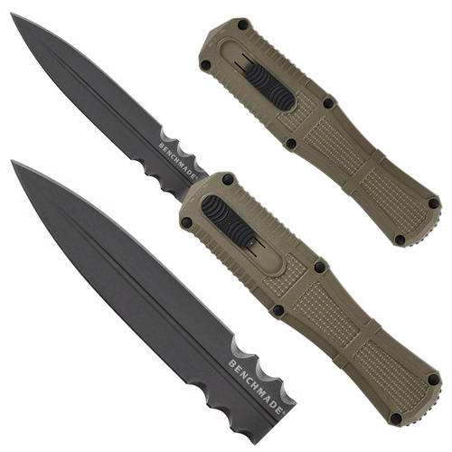 Benchmade - OTF Claymore Knife - CPM-D2 - Ranger Green - 3370SGY-1