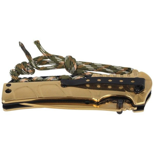 Herbertz Solingen - Golden Drop Point Folder Knife - 567112