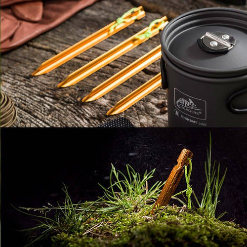 Helikon - Tarp Stakes - 4 pcs - Orange - PO-TST-AL-24