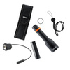 Walther - HFC1 LED tactical flashlight with 3200 mAh battery and Remote Switch gel switch - 1000 lm - Black - 3.7145