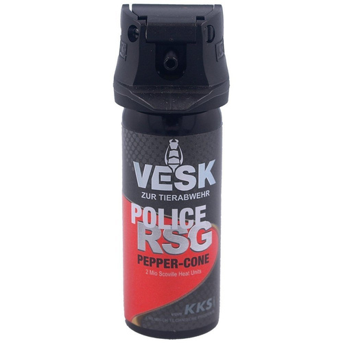 KKS - Pepper Gas Vesk RSG Police - Cone - 50 ml - 12050C