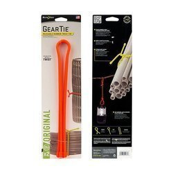 Nite Ize - Gear Tie® Reusable Rubber Twist Tie™ 24 in. - 2 pcs - Bright Orange - GT24-2PK-31