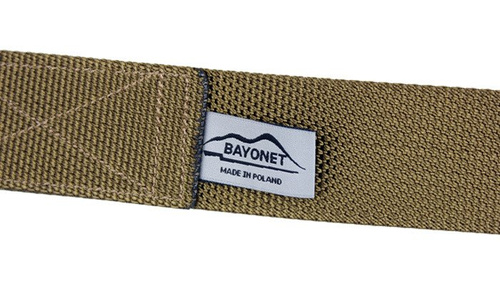 Bayonet - COMBAT tactical belt - AustriAlpin COBRA FRAME buckle 9kN - 45 mm - Dark Coyote.