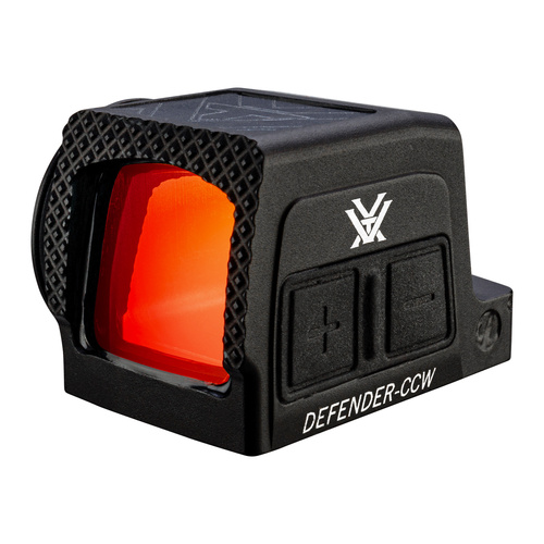 Vortex Optics - Red Dot Defender CCW Solar - 3 MOA - Black - DFCCW-MRD3-E