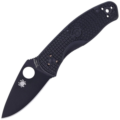 Spyderco - EDC Knife Persistence Lightweight - Black Blade Plain- Black - C136PBBK