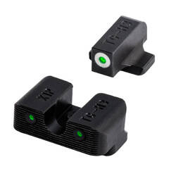 TruGlo - Aiming Instruments Tritium Pro - Glock - Low - White Rim - TG231G1W