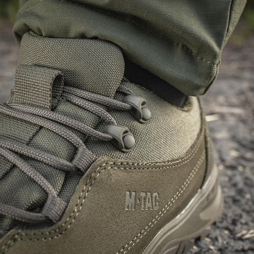 M-Tac - Patrol R Tactical Sneakers - Leather - Olive - 30203901