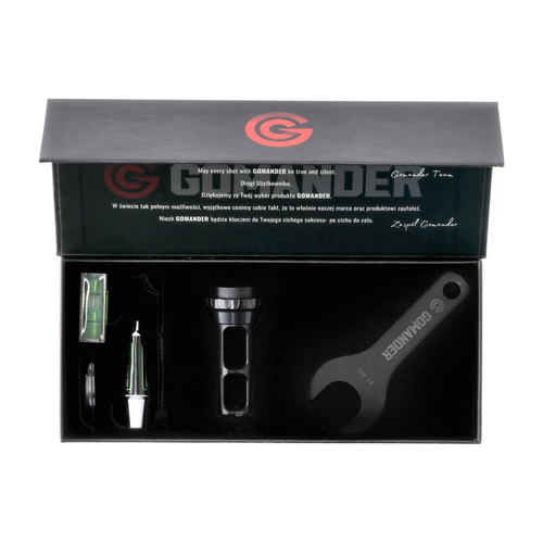 Gomander - Raptor Muzzle Brake - 7.62 mm - M14x1 - Black - TB0.10178_1-M14