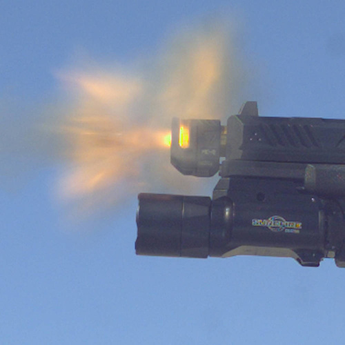 Strike Industries - Strike Micro Threaded Comp-QUAD - 1/2''x28 TPI - Black - SI-MC-QUAD