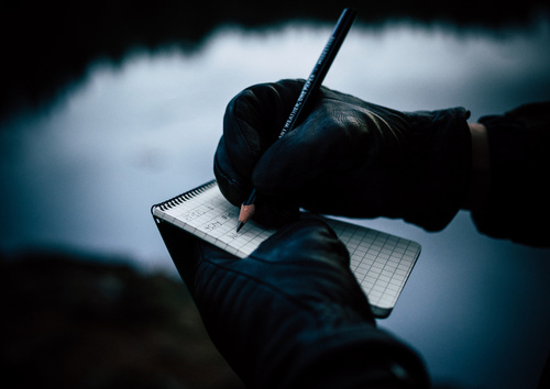 Modestone - Waterproof Notebook - 96 x 148 mm - 50 Sheets - Tan - A32MIL