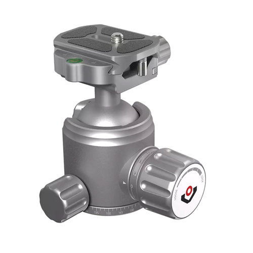 Rokstad - Ball Kit Head 38mm for 3/8"-16 Thread - Picatinny/ARCA - Grey - RSRH-01