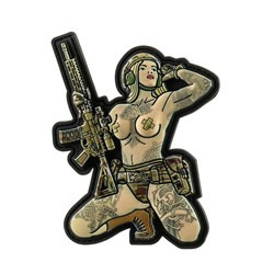 M-Tac - Tactical Girl №1 Valkiria Patch - PVC - Full Color - 51116102