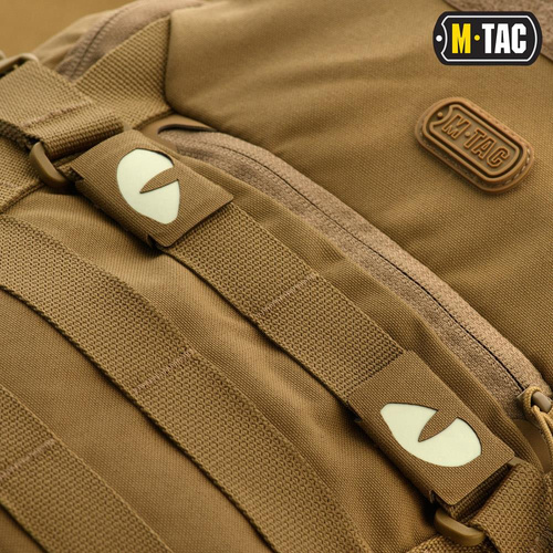 M-Tac - Tiger Eyes Laser Cut Patches - Pair - Coyote - 51140005