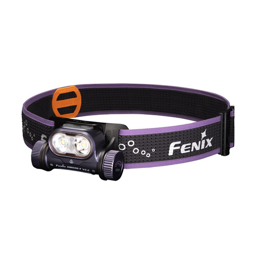 Fenix - LED Headlamp - 1600 lm - 3400 mAh - Dark Purple - HM65R-T V2.0