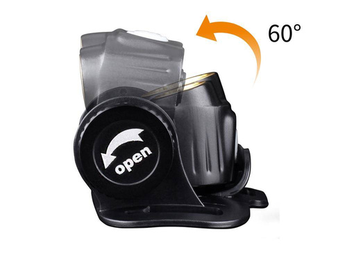 Fenix - Rechargeable LED headlamp flashlight - 1400 lumens - Black - HM65R