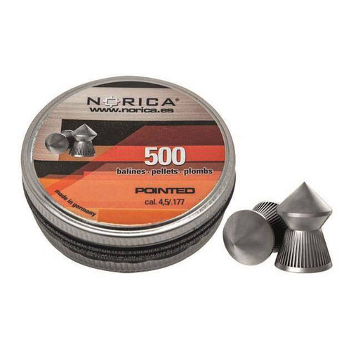 Norica - Pointed Airgun Pellets - 500 pcs - 4.5 mm - 196.00.006