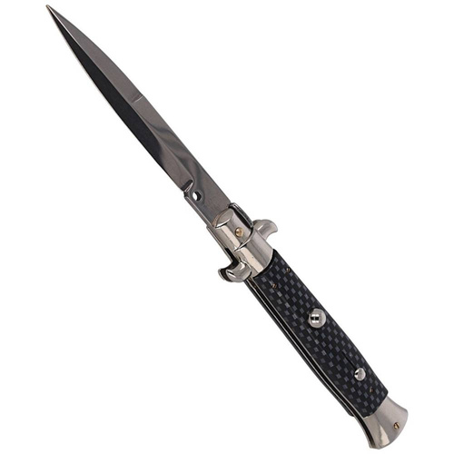 Frank Beltrame - Spring Knife Stiletto Carbon Fiber - FB 23/37CFB