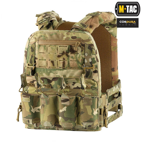 M-Tac - Plate Carrier Cuirass QRS XL Tactical Vest - Multicam - 10180008