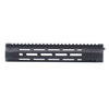 MFT - EXD Free Float M-LOK Rail System AR15 Carbine Handguard - 10'' - Aluminum - Black - TMEXD-MHG-10-BL