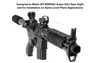 UTG - Fixed Low-Profile Front Sights for AR15 - Picatinny - Black - MT-754X