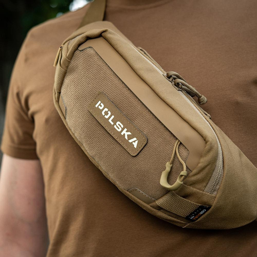 M-Tac - Patch Poland 25х80 - Laser Cut Fluorescent - Coyote / Fluo - 51004205