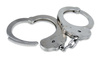 Alcyon - Steel handcuffs - Double lock - Silver - 5050