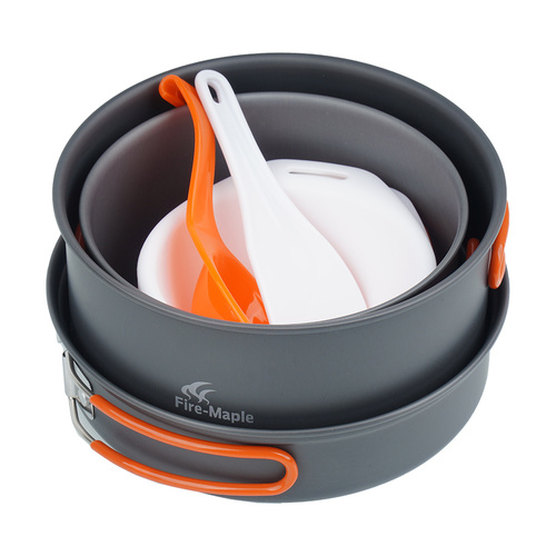 Fire Maple - Tourist Cookware - Set of 4 Dishes - FMC-K7