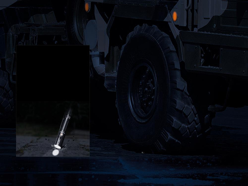 Fenix - TK30 rechargeable laser flashlight - 5000 mAh - 500 lumens