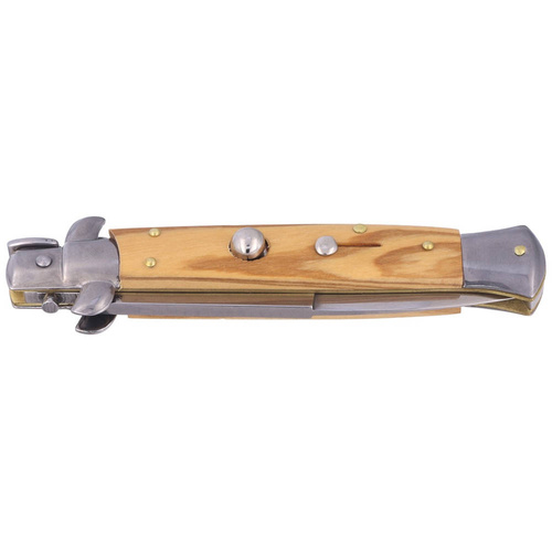 Frank Beltrame - Stiletto Switchblade Knife Bayonet - Light Olive Wood - 23cm - FB 23/94B