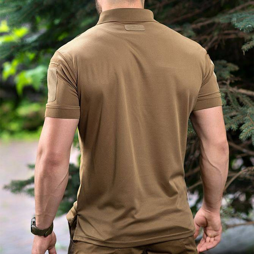 M-Tac - Polo Shirt Elite Tactical Coolmax - Coyote - 80010005