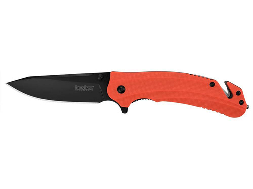 Kershaw - Barricade 8650 Rescue Knife - 8Cr13MoV - Orange - 8650