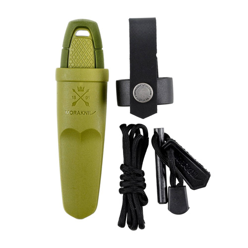 Morakniv - Eldris Fire Starter Neck Knife Kit - Green - 12633