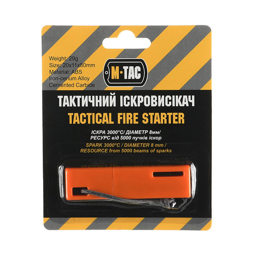 M-Tac - Tactical Flint - Orange - MTC-DM-FMS-709