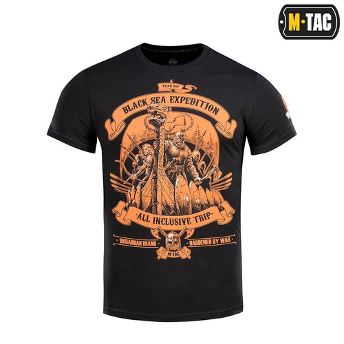 M-Tac - Men's Black Sea Expedition T-Shirt - Black - 80025002